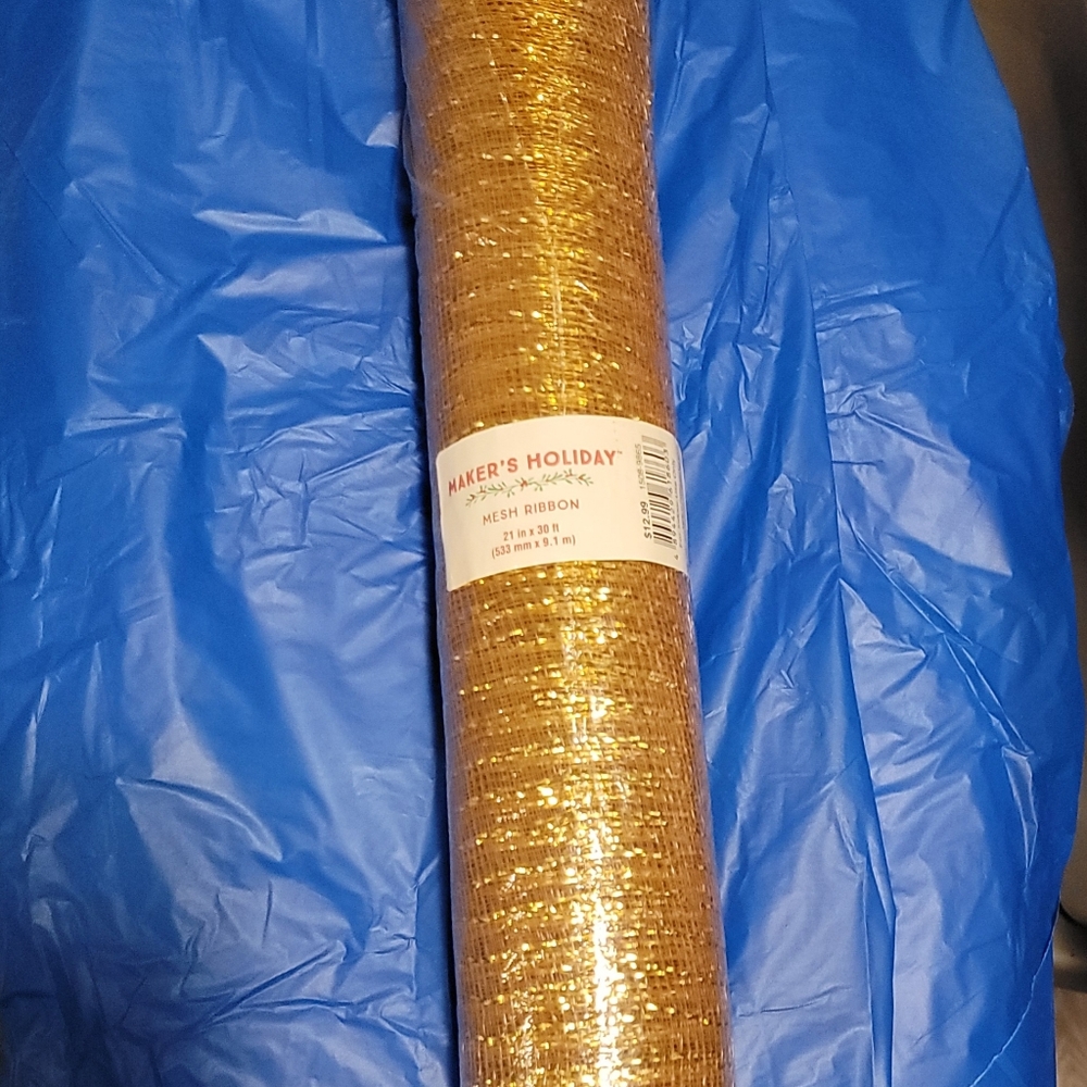 Maker's Holiday Mesh Ribbon (4)